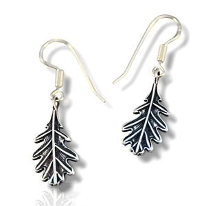 OAK LEAVES, SILVER EARRINGS, AG 925 - EARRINGS{% if kategorie.adresa_nazvy[0] != zbozi.kategorie.nazev %} - SILVER JEWELLERY{% endif %}