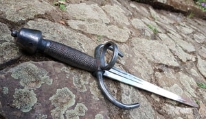 MORETO, DAGGER WITH A RING GUARD - SWORDFIGHT DAGGERS{% if kategorie.adresa_nazvy[0] != zbozi.kategorie.nazev %} - WEAPONS - SWORDS, AXES, KNIVES{% endif %}