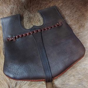 HUBERTUS, medieval leather pouch