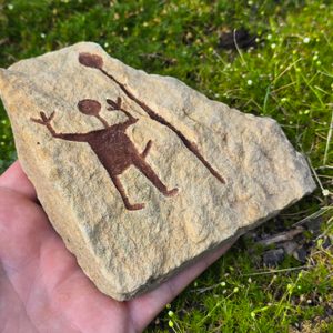Petroglyph - carved in stone