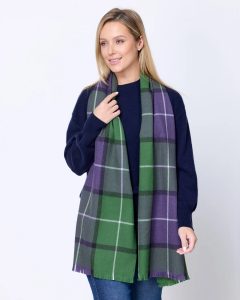 Luxury Irish Wool Scarf Connemara, Merino Wool