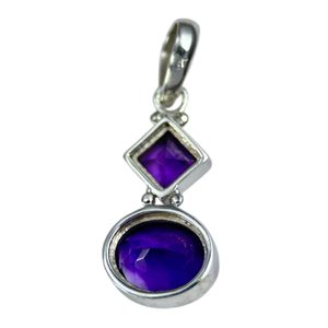 CAIRO, silver pendant, amethyst Ag 925/1000