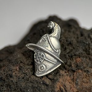 GLADIATOR - Thracian helmet, pendant, silver