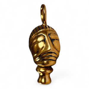 RIX, Celtic Head, replica, bronze pendant