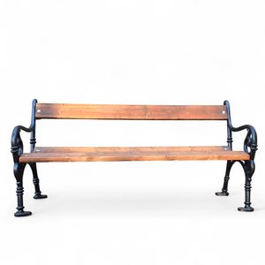 Chateau park bench, cast iron