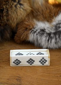 Boîte en os ancienne 10 cm