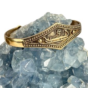 VIKING SHIP, bronze bracelet
