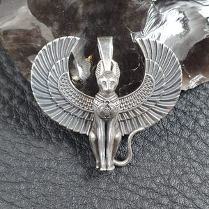 BASTET, Ägyptische Göttin der Weiblichkeit, Silber 925 Ag 11g