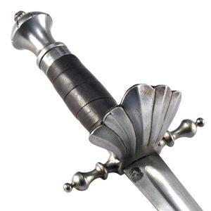 TYBALT, dagger with shell guard made of hardened steel
