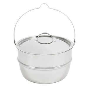 Campfire cooking pot with lid 2.3 L Muurikka, Finland