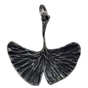 Ginkgo biloba - forged pendant