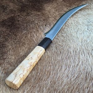 Japanisches Gokujo-Messer aus Edelstahl, Birke