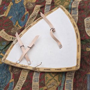 Bouclier héraldique médiéval, XVe siècle, Living History