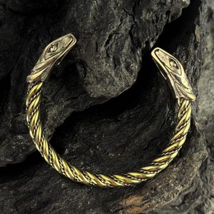 SNAKE, brass bracelet