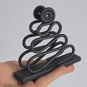 Napkin holder, spirals