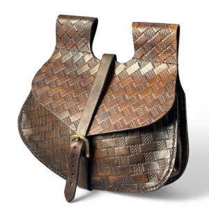 Historical medieval satchel