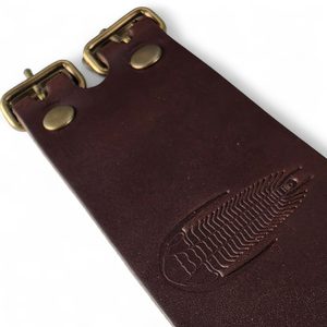 Lederarmband mit Trilobit