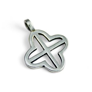 HISTORICAL PENDANT III, neolithic, silver