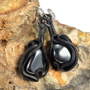 HEMATITE - earrings