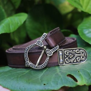 GOTLAND, VIKING BELT BROWN - BELTS{% if kategorie.adresa_nazvy[0] != zbozi.kategorie.nazev %} - LEATHER PRODUCTS{% endif %}