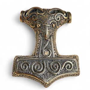 RAVEN THOR HAMER Scania, bronze, pendant
