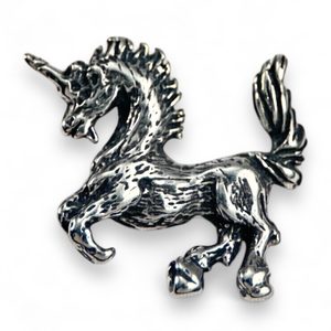 Einhorn, Anhänger, Silber 925