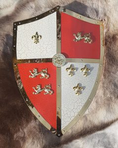 KINGHTS TEMPLAR SHIELD - PAINTED SHIELDS{% if kategorie.adresa_nazvy[0] != zbozi.kategorie.nazev %} - ARMOUR HELMETS, SHIELDS{% endif %}