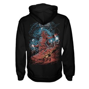 PERUN - sweat à capuche, fermeture éclair