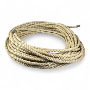 Polypropylene rope in natural colour 8mm, 1 m