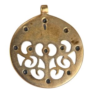 Pendentif celtique en bronze La Tene Dragon ou Sanglier, localité de Skryje, Bohême centrale