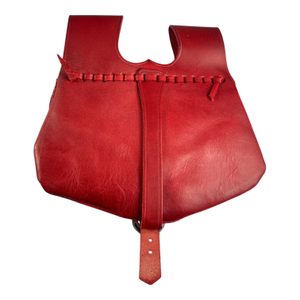 Sac en cuir médiéval du 13e - XVe siècle