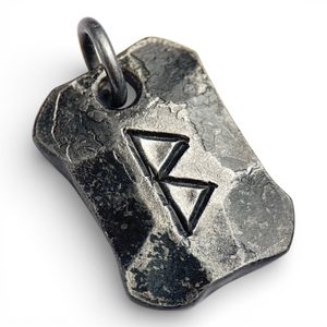 BERKANAN, Fer, forgé, pendentif