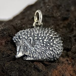 HEDGEHOG, silver pendant
