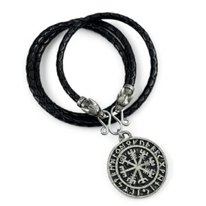 VEGVISIR, BOLO - complet, zinc, argent antique