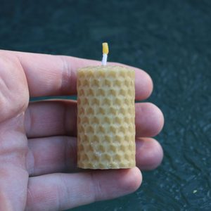 Small wax candle