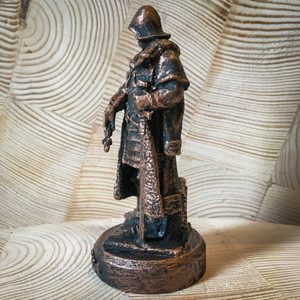 JAN ZIZKA FROM TROCNOV, TIN FIGURE - BRONZE PATINA - PEWTER FIGURES{% if kategorie.adresa_nazvy[0] != zbozi.kategorie.nazev %} - PAGAN DECORATIONS{% endif %}