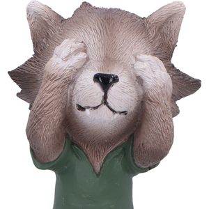 Trois loups-garous sages - chiffres - Je ne vois pas, je ne parle pas, je n'entends pas