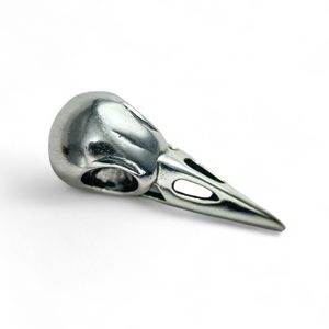 SKULL OF A CROW, pendant, silver 925, 15 g