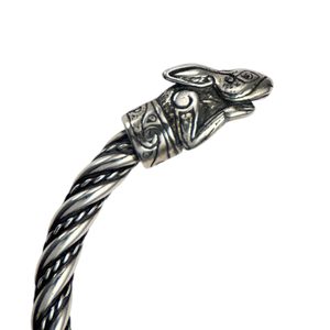 Irish hare, bracelet, silver 925/1000