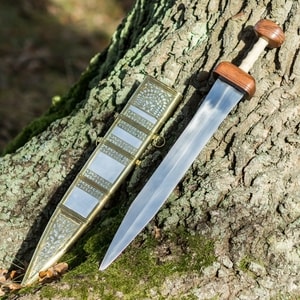 GLADIUS SWORD, TYPE MAINZ WITH SCABBARD, SHARP REPLICA - ANTIKSCHWERTER{% if kategorie.adresa_nazvy[0] != zbozi.kategorie.nazev %} - WAFFEN{% endif %}