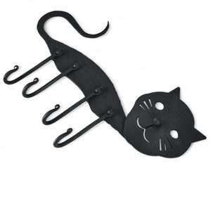 Wrought iron cat rack