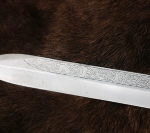 SEAX knife, etched