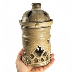 CERAMIC APPLE BAKER for a tealight