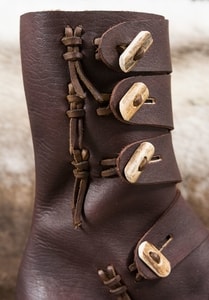 RASMUS, CHAUSSURES EN CUIR DÉBUT MOYEN ÂGE - CHAUSSURES VIKING ET SLAVES{% if kategorie.adresa_nazvy[0] != zbozi.kategorie.nazev %} - COSTUMES, CHAUSSURES{% endif %}