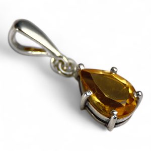 SINOPE pendant, silver 925 citrine