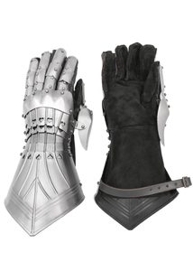 Gants d'armure gothiques, acier