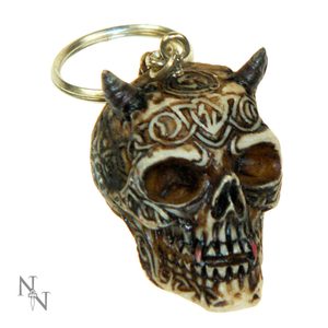 Skull, keyring, 3 cm