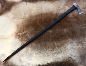 FLORA VALASKA TRADITIONAL FORGED CARPATHIAN AXE - ETCHED - AXES, POLEWEAPONS{% if kategorie.adresa_nazvy[0] != zbozi.kategorie.nazev %} - WEAPONS - SWORDS, AXES, KNIVES{% endif %}
