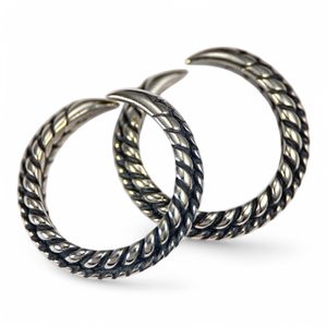 Wikinger-Ring gestrickt, Silber, Ag 925