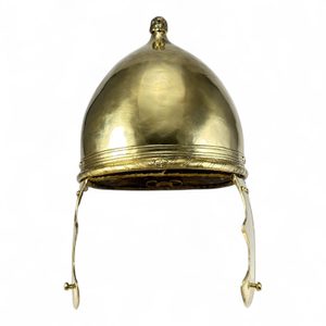 Celtic helmet Montefortino, brass, replica